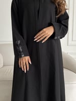 كريب تطريز بالخلف