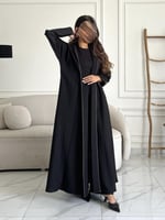 كريب تطريز بالخلف