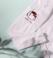 قميص تطريز حسب الطلب (من الجهتين)