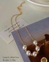 قلادة اللؤلؤ الرومنسية