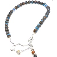 حجر كلويسوني مسبحة X سواره