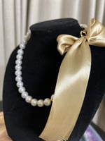 عقد الؤلؤ بالشريطه