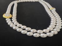عقد طويل من لؤلؤ الشل البيرل