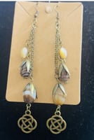 حلق طويل تراثي بوهيمي