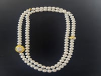 عقد طويل من لؤلؤ الشل البيرل