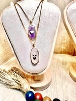 قلادة حجر العقيق