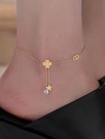 خلخال ناعم ذهبي