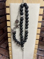 مسبحة حجر مسبحة X سوار