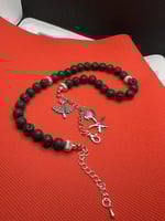 مسبحة حجر مسبحة X سوار