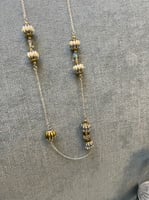 سلسال طويل مطلي غير قابل للصدأ