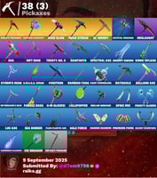 حساب سيزون الثالث كامل+ طور الزومبي القديم+46سكن