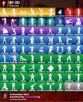 سكن قلو+سكن المفرط+رقصات نادره+71سكن