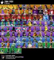 حساب مايدس الذهبي + مضلة ترافس سكوت+84 سكن