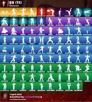 مايدس + جون ويك+حزمه الظلام+106 سكن