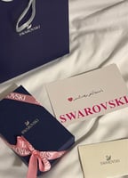 ملحق سوارفسكي الازرق + 50