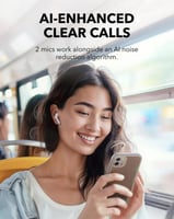 انكر ساوندكور K20i سماعة اذن لاسلكية تشغيل 36 ساعة...