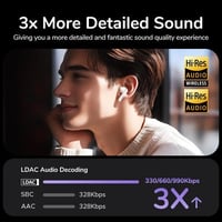 يوجرين - سماعات أذن EchoBuds Magic Hybrid النشطة ل...