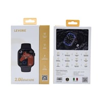 ليفوري ساعة ذكية بلوتوث بشاشة IPS مقاس 2 انش تدعم...