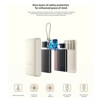 شاحن متنقل شاومي 20000 بتقنية PD بقوة 33 واط مع كي...