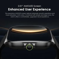 ساعة ذكية أورايمو ووتش نوڤا AM بشاشة AMOLED - كروم...