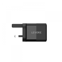 شاحن جداري ليفوري 20 واط منفذين PD وUSB - أسود