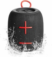 LEVORE - سماعات سبيكر رياضية بإضاءة دائرية عصرية ب...