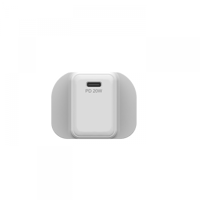 شاحن جداري ليفوري 20 واط منفذ PD - أبيض