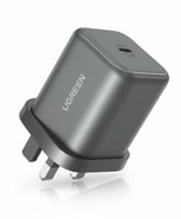 يوجرين- شاحن جداري منفذ تايب سي بقوة 45 واط - اسود