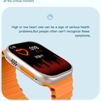 ساعة الترا شبيهة ابل M8 الإصدار الثامن XO -فضي - س...