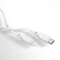 موماكس-سلك شاحن ايفون تايب سي سريع ومعتمد من ابل -...