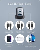 فيش شاحن انكر مكتبي باور بورت نانو الإصدار الثالث...