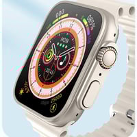 ساعة الترا شبيهة ابل M8 الإصدار الثامن XO -فضي - س...