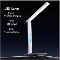 مصباح مكتب، 5 أوضاع إضاءة، وظيفة إل سي دي، شحن لاس...