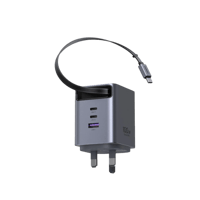 شاحن جداري يوجرين Nexode Pro بتقنية GaN وسلك قابل...