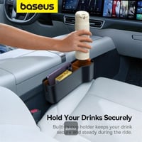 صندوق ومنظم تخزين للسيارة بيسوس - اسود