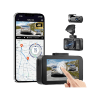 داش كام Arpha D24 بدقة 4K قناتين أمامي وخلفي – أسو...