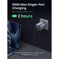 يوجرين - شاحن جداري نيكسود S بقوة 100 واط بتقنية G...