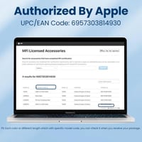 يوجرين - سلك شاحن ايفون تايب سي معتمد من ابل بطول...