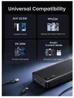 يوجرين- بطارية 20000 ملي امبير شحن سريع PD بقوة 22...