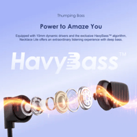 سماعة أذن أورايمو لاسلكية على الرقبة بخاصية الاهتز...