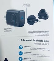 فيش شاحن انكر 25 واط بتقنية الشحن السريعpd متعدد ا...