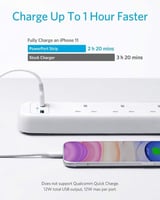 توصيلة انكر -PowerExtend مع 4 منافذ طاقة و2 منافذ...