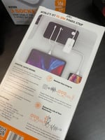 توصيلة لدينو شحن سريع بقوة 38 واط مع مخرج pd بقوة...