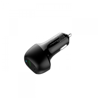 شاحن سيارة ليفوري 45 واط منفذ PD و منفذ USB - أسود