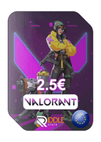 نقاط فالورانت 2.5 € (اوروبا - الشرق الاوسط)