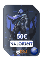 نقاط فالورانت 50 € (اوروبا - الشرق الاوسط)