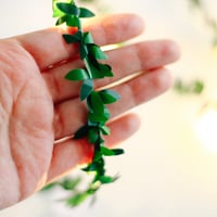 إضاءة زينة أوراق لتجهيز طاولة الحفلات