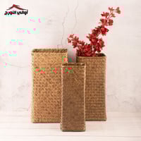 طقم مزهريه من الخيزران