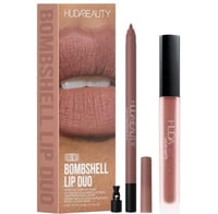 HUDA BEAUTY Bombshell Lip Liner and Liquid Lipstic...