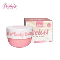 ستارلايت زبدة فلفت المخملية لترطيب وتغذية البشرة -...